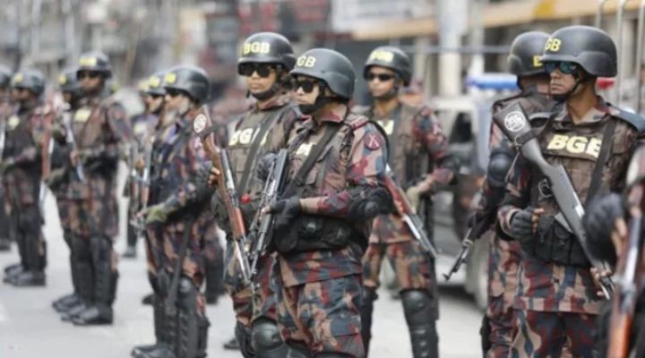 শেরপুরে ১৬ প্লাটুন বিজিবি মোতায়েন